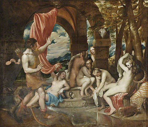 Diana and Actaeon, 1635, 
