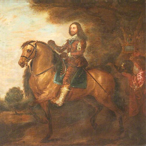 King Charles I (1600-1649) on Horseback, 1884, 