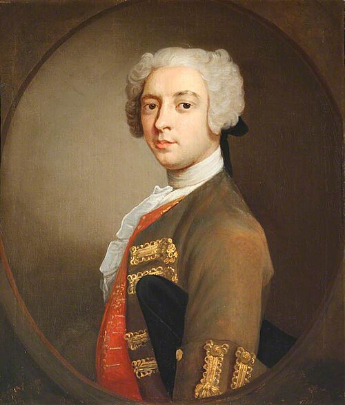 Lionel Tollemache, 5th Earl of Dysart (1734-1799), 1750, 