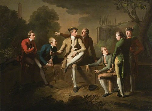 The Ham House Roman Conversation Piece, 1773, 