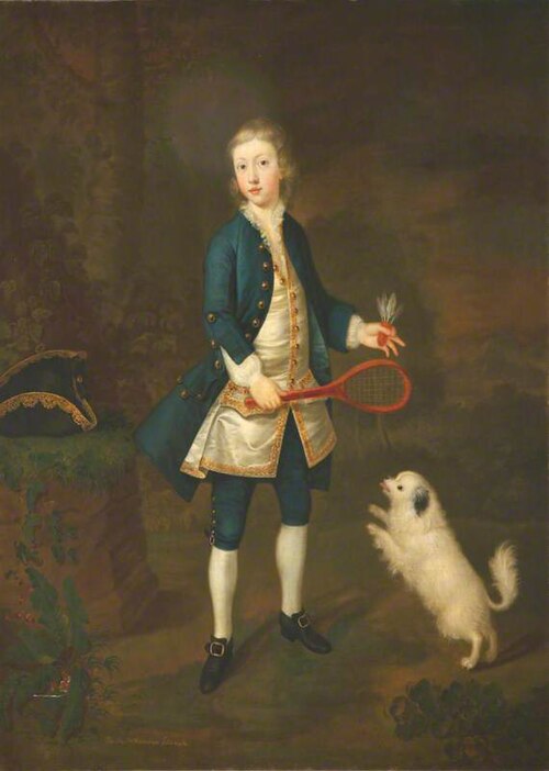 Wilbraham Tollemache, 6th Earl of Dysart (1739-1821) as a Boy, 1747, 