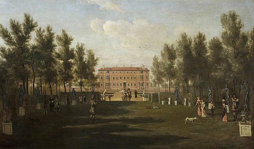 Ham House from the South (around 1675-79), 1677, 