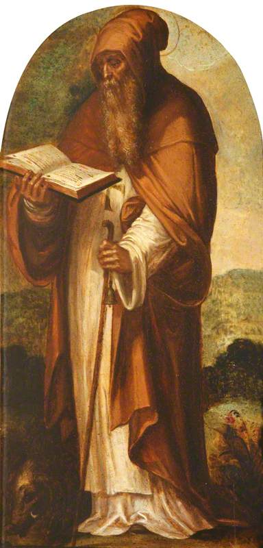 Saint Anthony Abbot (c.251-356), 1525, 