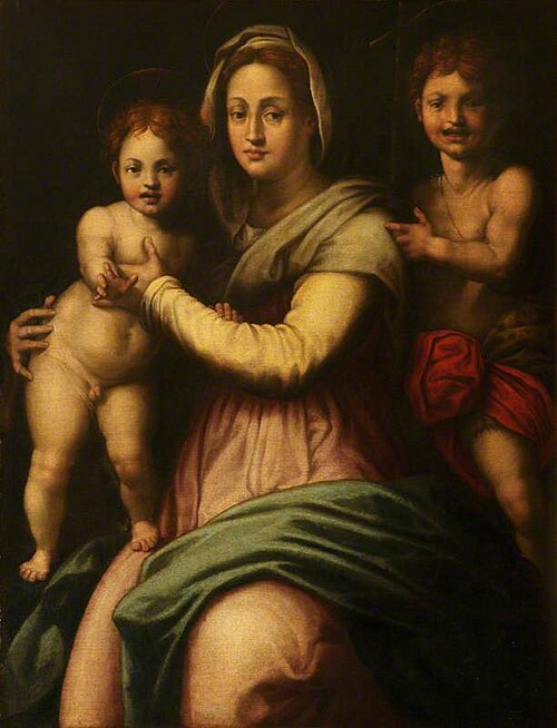 The Virgin and Child with Saint John ('The Pinti Madonna'), 1638, 