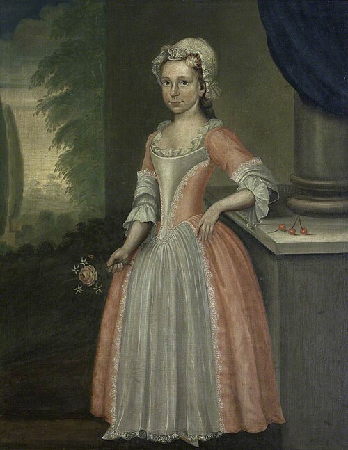Miss Alcock, 1735, 