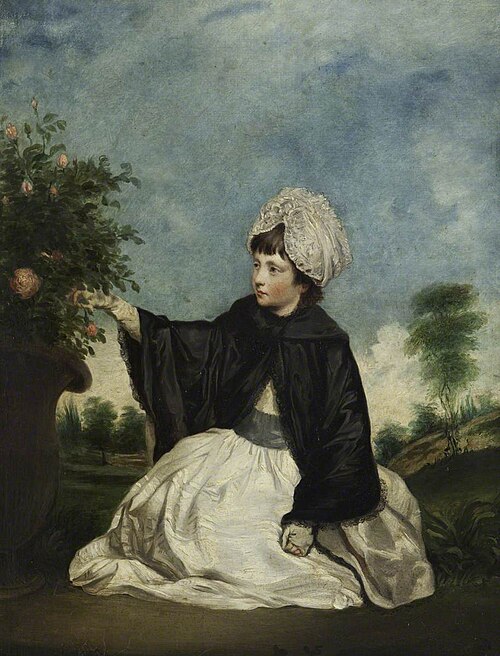 Lady Caroline Isabella Howard, later Lady Cawdor (1771-1848), as a Young Girl (after an original of , 1780, 
