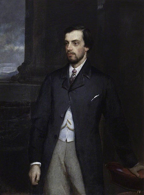 Sir Harry Foley Vernon, 1st Bt MP (1834-1920), 1855, 