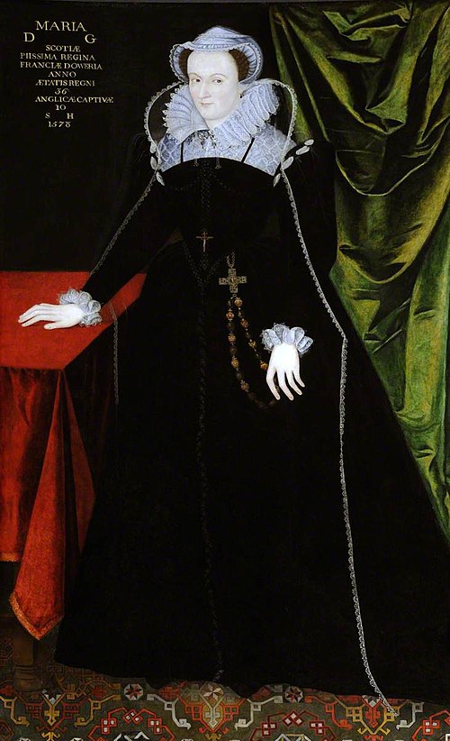 Mary, Queen of Scots (1542–1587), aged 36, 1578, 