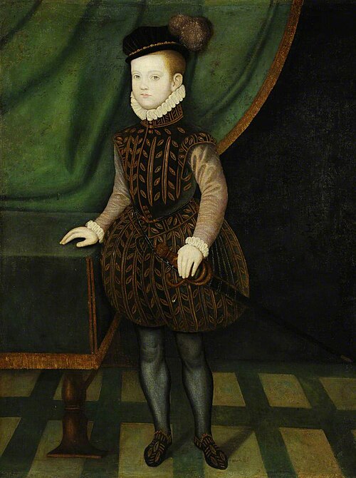 Probably King James I (James VI of Scotland) (1566–1625) as a Boy, 1565, 