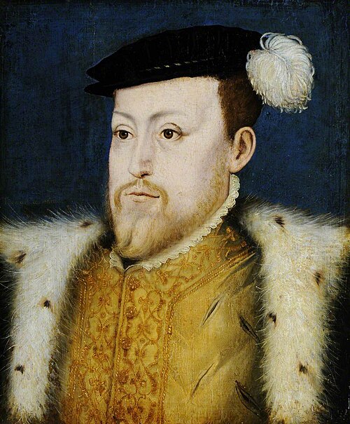 King Philip II, King of Spain (1527 – 1598), 1549, 