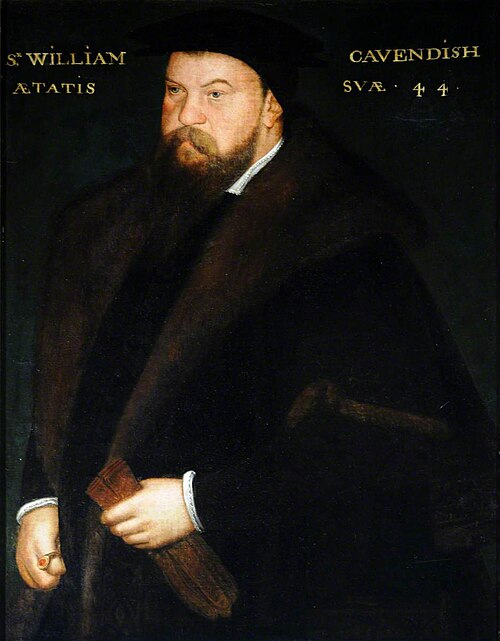 Sir William Cavendish (?1505 -1557), aged 44, 1684, 