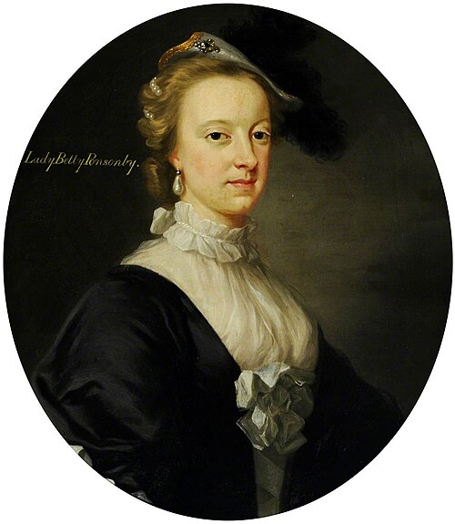 Lady Elizabeth Cavendish, Lady Ponsonby (1723-1796), 1746, 