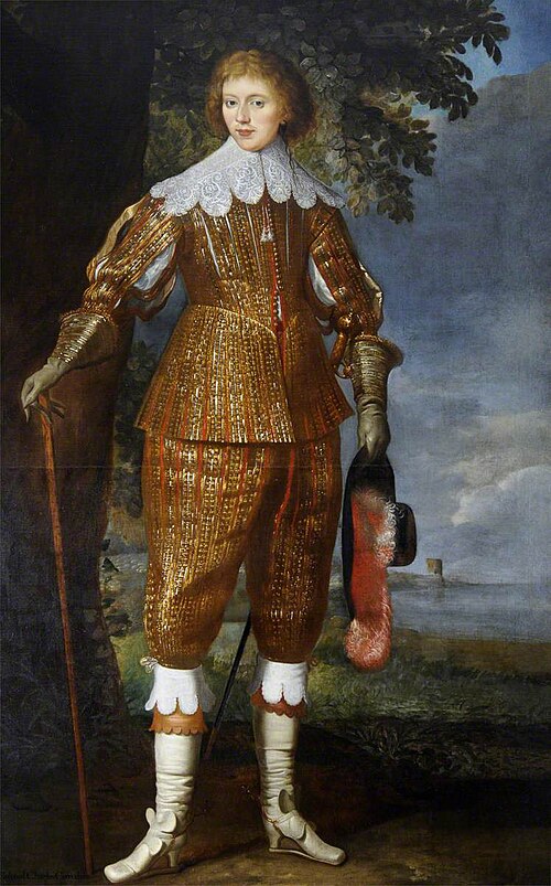 An Unknown Man called Colonel-General Lord Charles Cavendish (1620-1643), 1636, 
