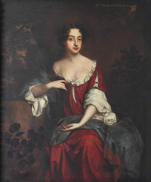 Lady Mary Butler, Duchess of Devonshire (1646-1710), 1688, 