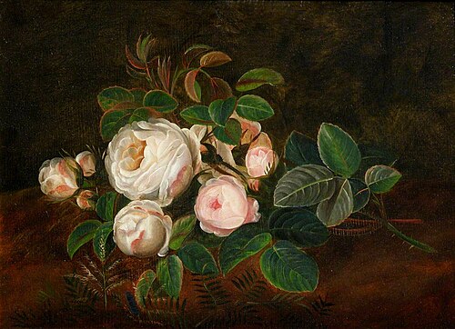 Still Life of Roses, 1814, 
