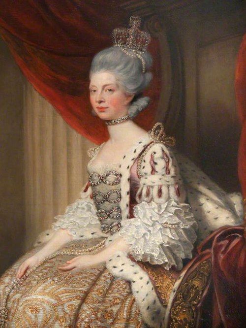 Queen Charlotte (of Mecklenburg-Strelitz) (1744-1818) in Robes of State, 1779, 