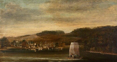 View of Waterhead, Ambleside, from Lake Windermere, 1825, 