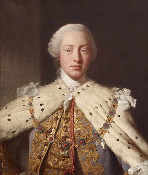 King George III (1738–1820), 1770, 