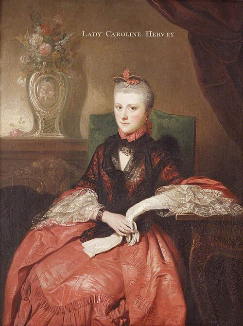 Lady Caroline Hervey (1736-1819), 1765, 