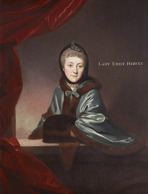 Lady Emily Caroline Nassau Hervey (1734-1814), 1765, 