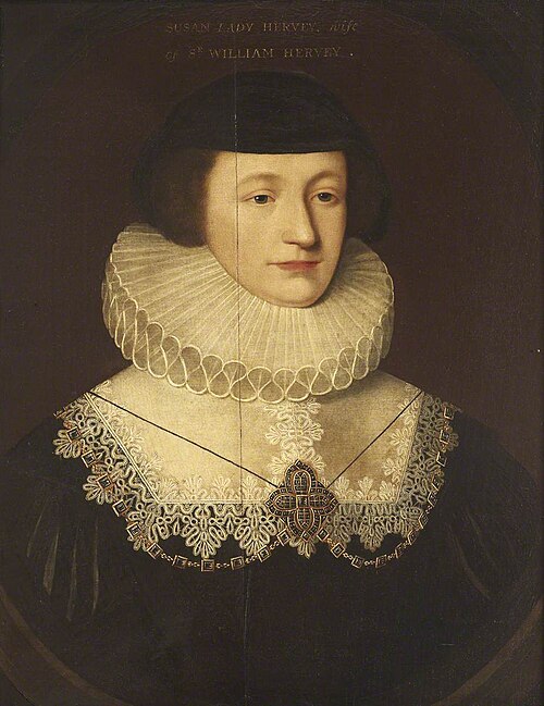 Susan Jermyn, Lady Hervey (d.1637), 1612, 