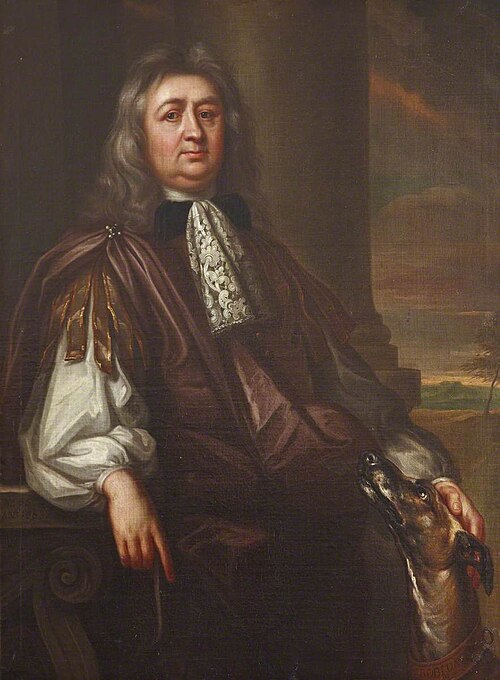 Sir Robert Davers, 1st Bt (1616/17–1684), aged 66, 1683, 
