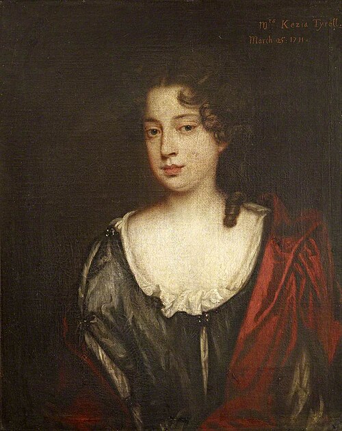 Kezia Tyrell, Mrs Robert Reynolds (d. 1711), 1677, 