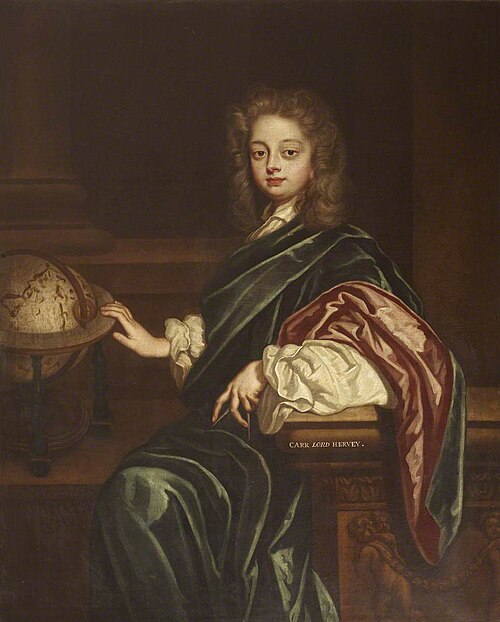 Lord Carr Hervey (1691-1723) as a Youth, 1700, 