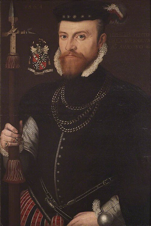 Francis Hervey (1534-1601/2), aged 30, 1564, 