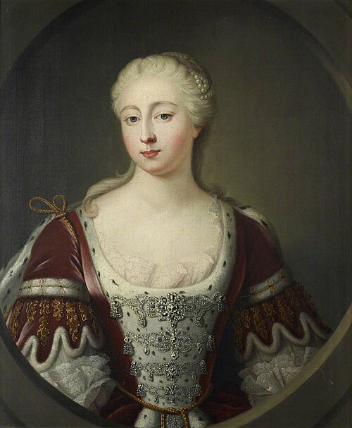 Princess Augusta of Saxe-Gotha-Altenburg, Princess of Wales (1719–1772), 1784, 