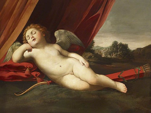 Cupid Asleep, 1749, 