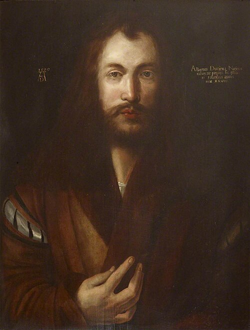 'Self-portrait in a Fur Coat, aged 28' (after Dürer), 1660, 