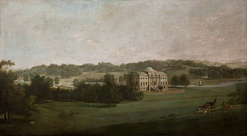 Kedleston Hall from the South, 1785, 