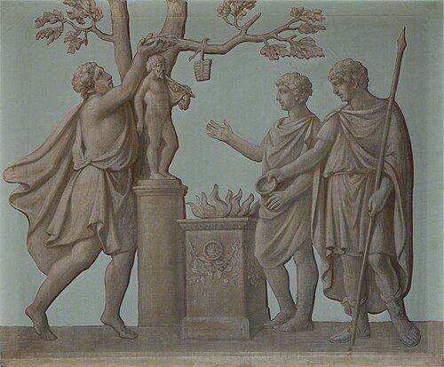 Sacrifice to Sylvanus (from the Arch of Constantine), 1764, 