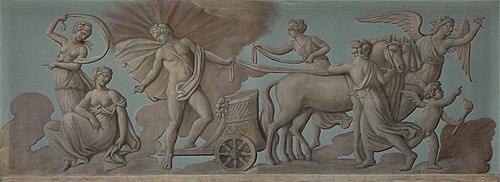 Apollo, Night, Dawn (Aurora) and the Hours, 1764, 