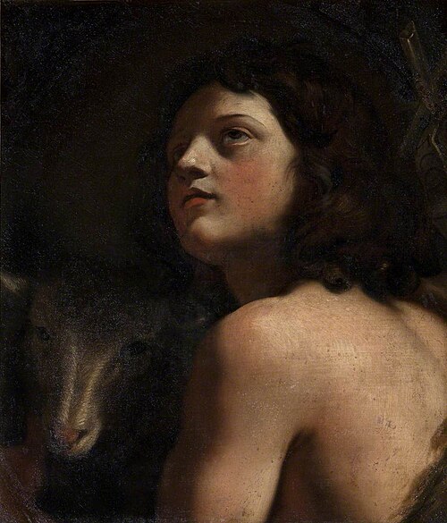 Bust of Saint John the Baptist with a Lamb, 1684, 