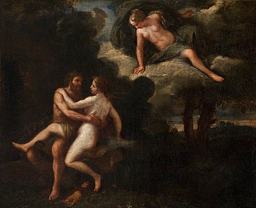 Jupiter and Io, espied by Juno, 1649, 