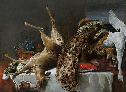 Dead Game on a Table, 1649, 