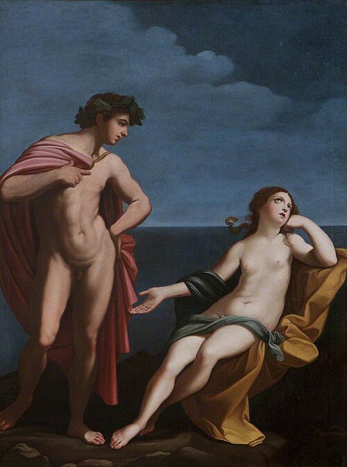 Bacchus and Ariadne (after Reni), 1700, 