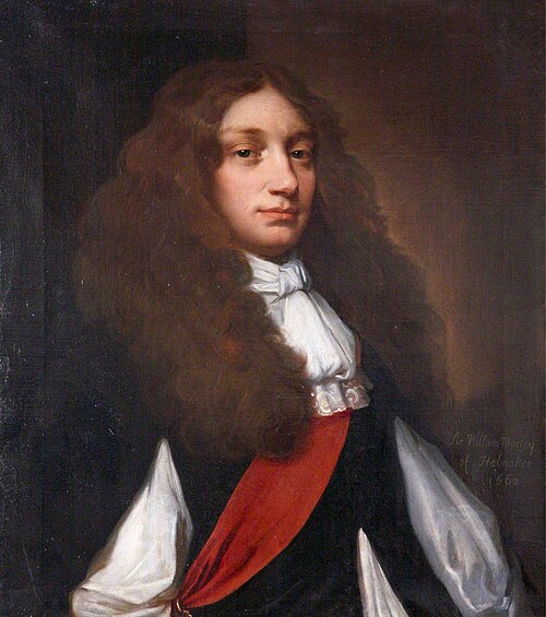 Sir William Morley KB (1637/8 -1701), 1662, 