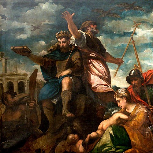 An Allegory of Prophecy (King Numa and Augurs), 1587, 