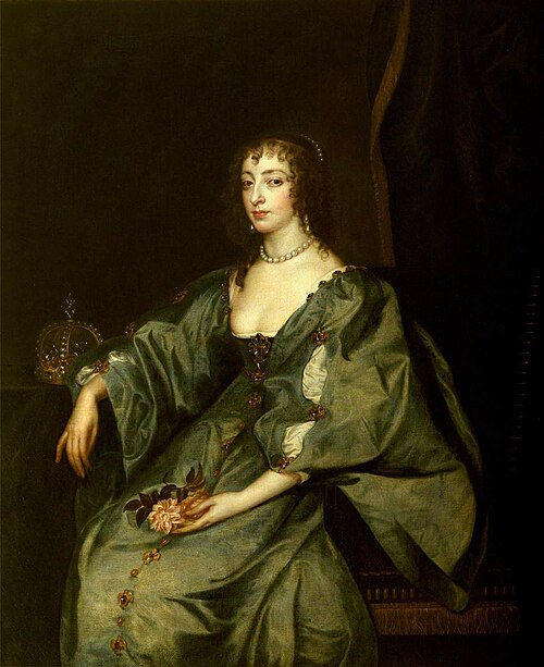 Queen Henrietta Maria (1609-1669), 1664, 