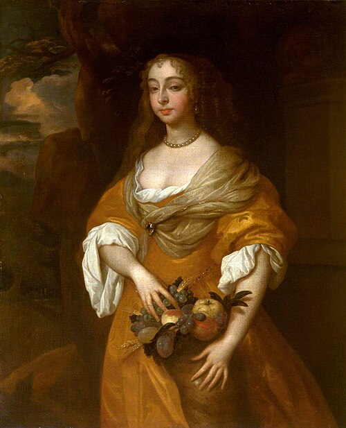 Jane Needham, Mrs Charles Myddelton (1645-1692), 1662, 