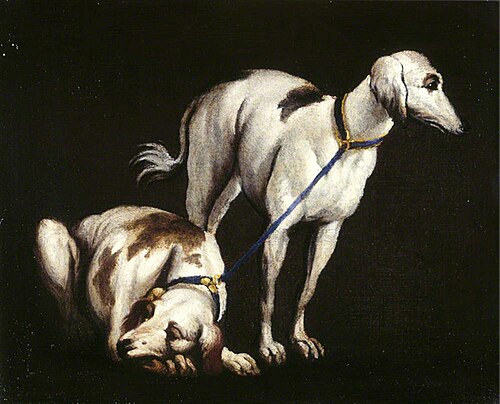 Two Greyhounds, 1649, 