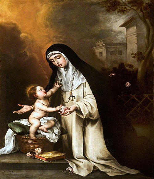 Saint Rose of Lima (1586-1618), 1676, 