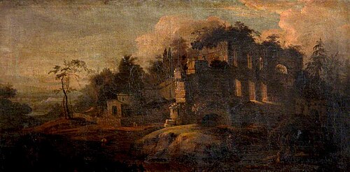 Wooded Landscape with Ruins, 1614, 