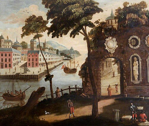 A Harbour Scene, 1749, 