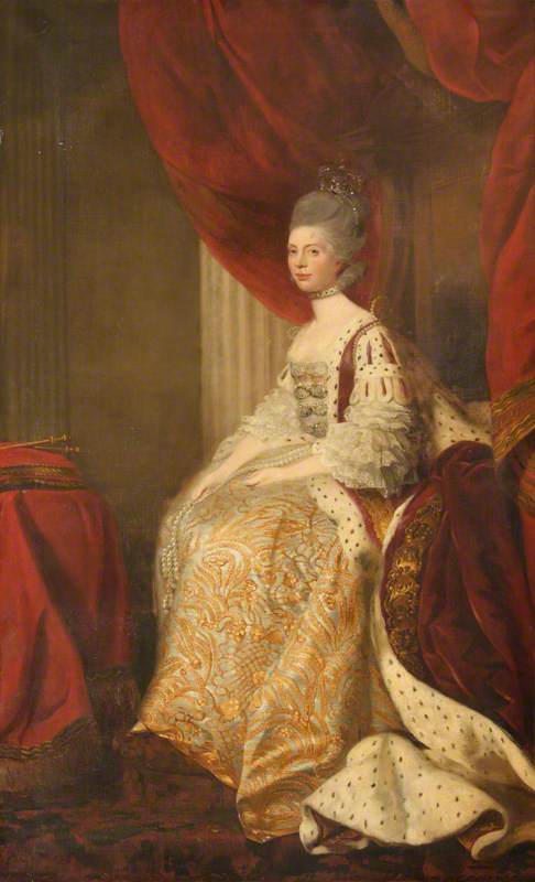 Queen Charlotte (of Mecklenburg-Strelitz) (1744-1818), 1786, 