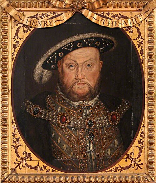 King Henry VIII (1491–1547) (after Hans Holbein the younger), 1600, 