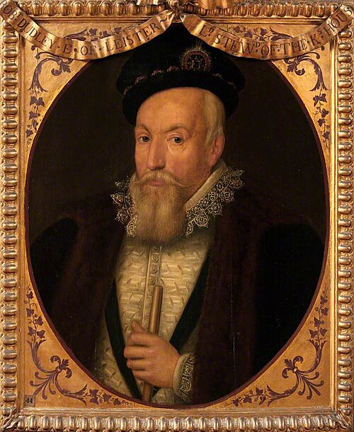 Robert Dudley, Earl of Leicester KG (1533 – 1588) (after Sir William Segar), 1605, 